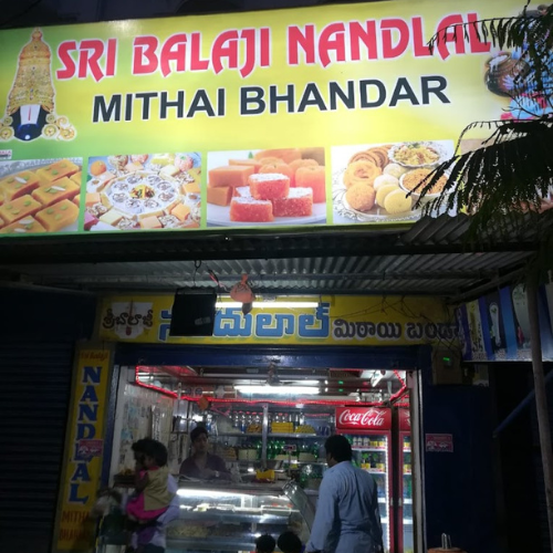 sri balaji nandlal sweet house in metpally